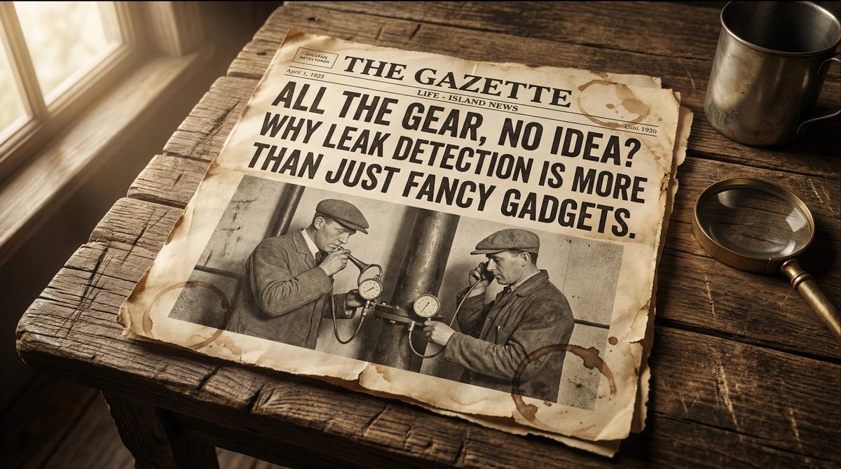 All The Gear, No Idea? Why Leak Detection is More Than Just Fancy Gadgets